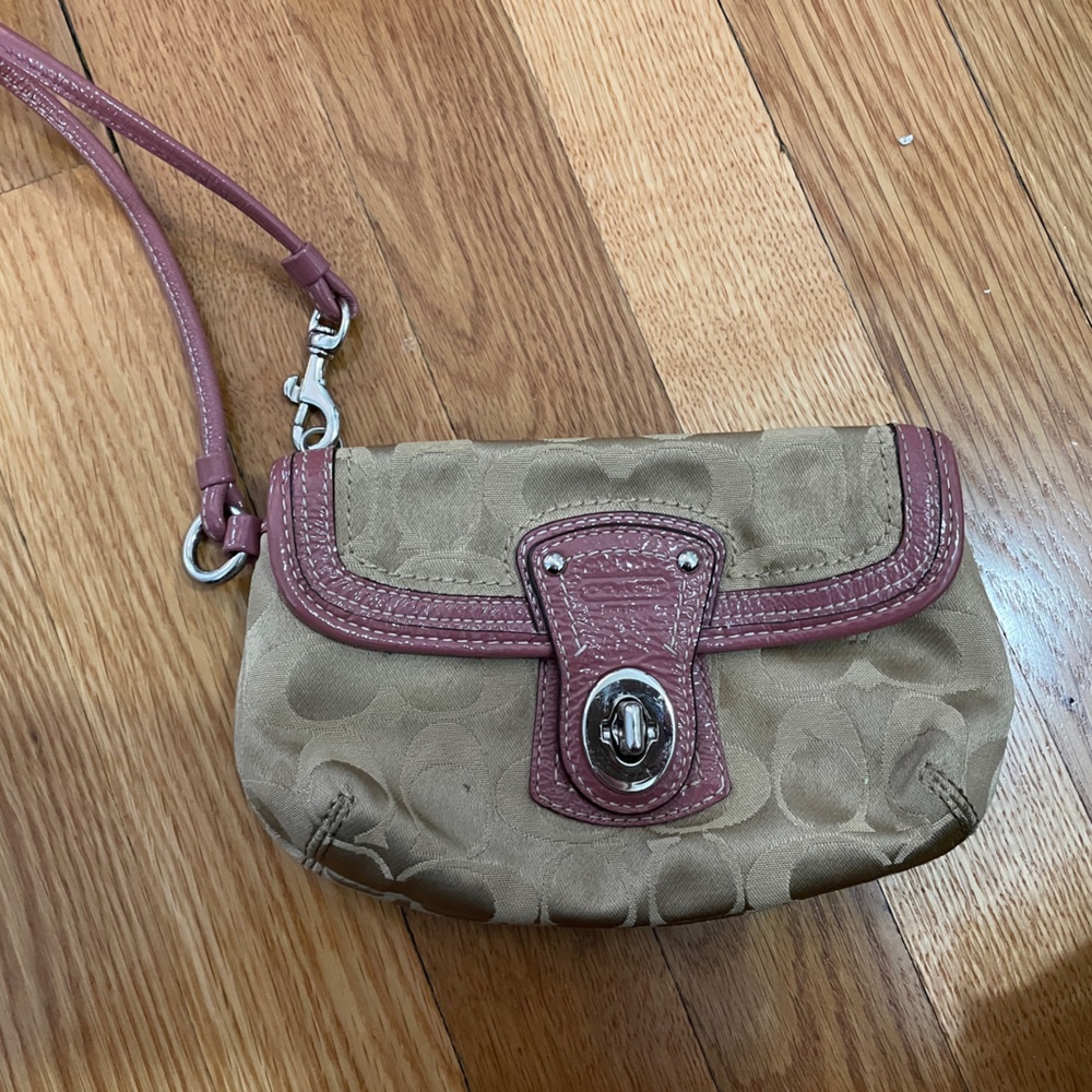 Coach wristlet